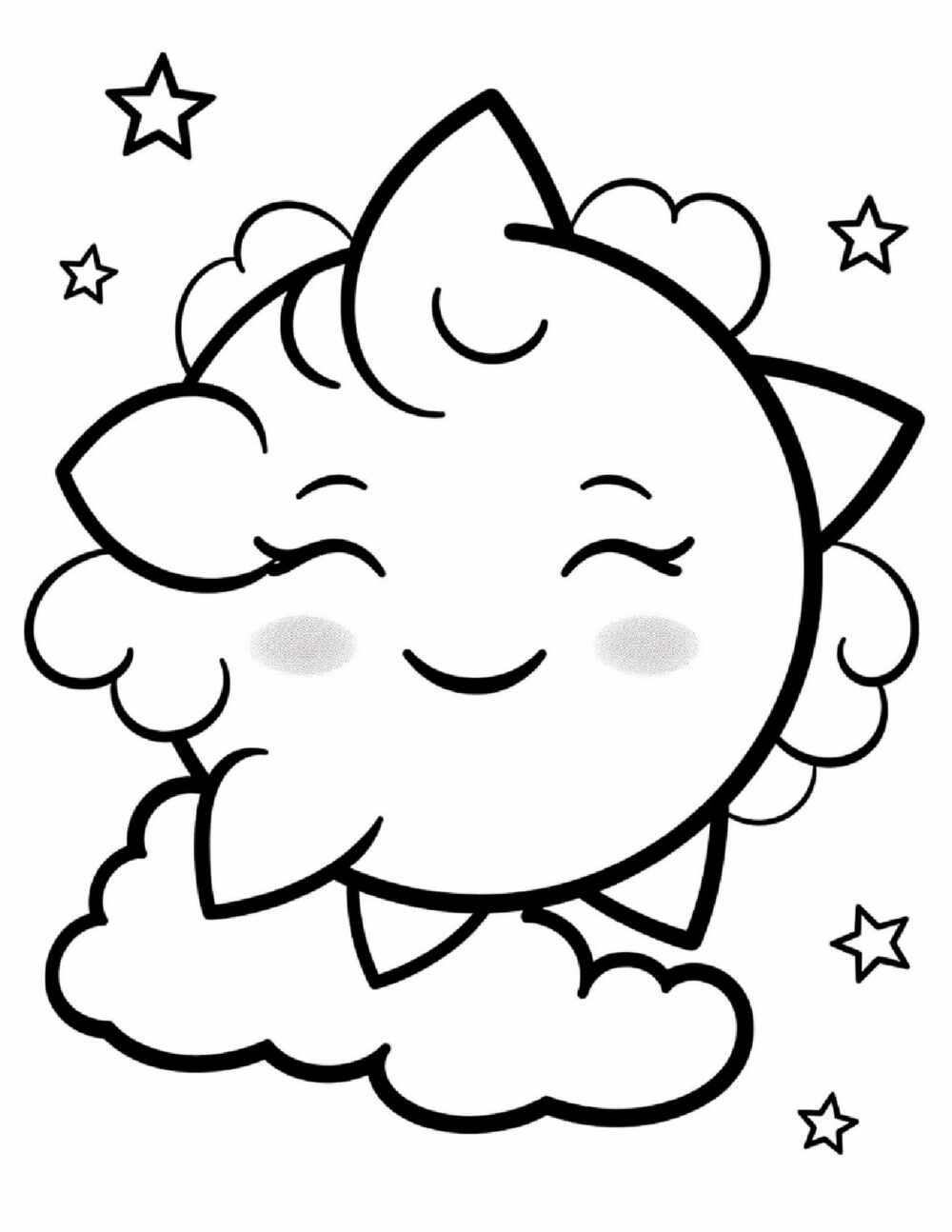 Weather Coloring Book